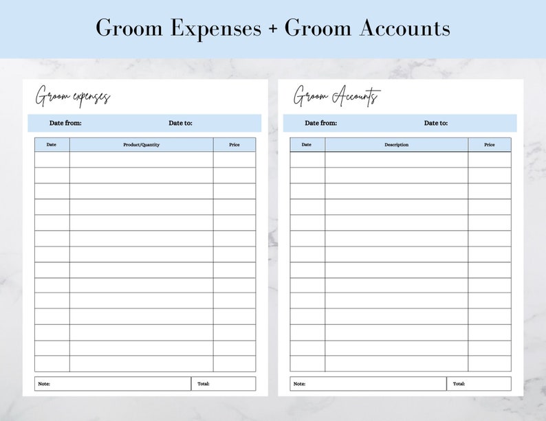Dog Grooming Pack, Invoice, Expenses, Accounts, Miscellaneous Expenses