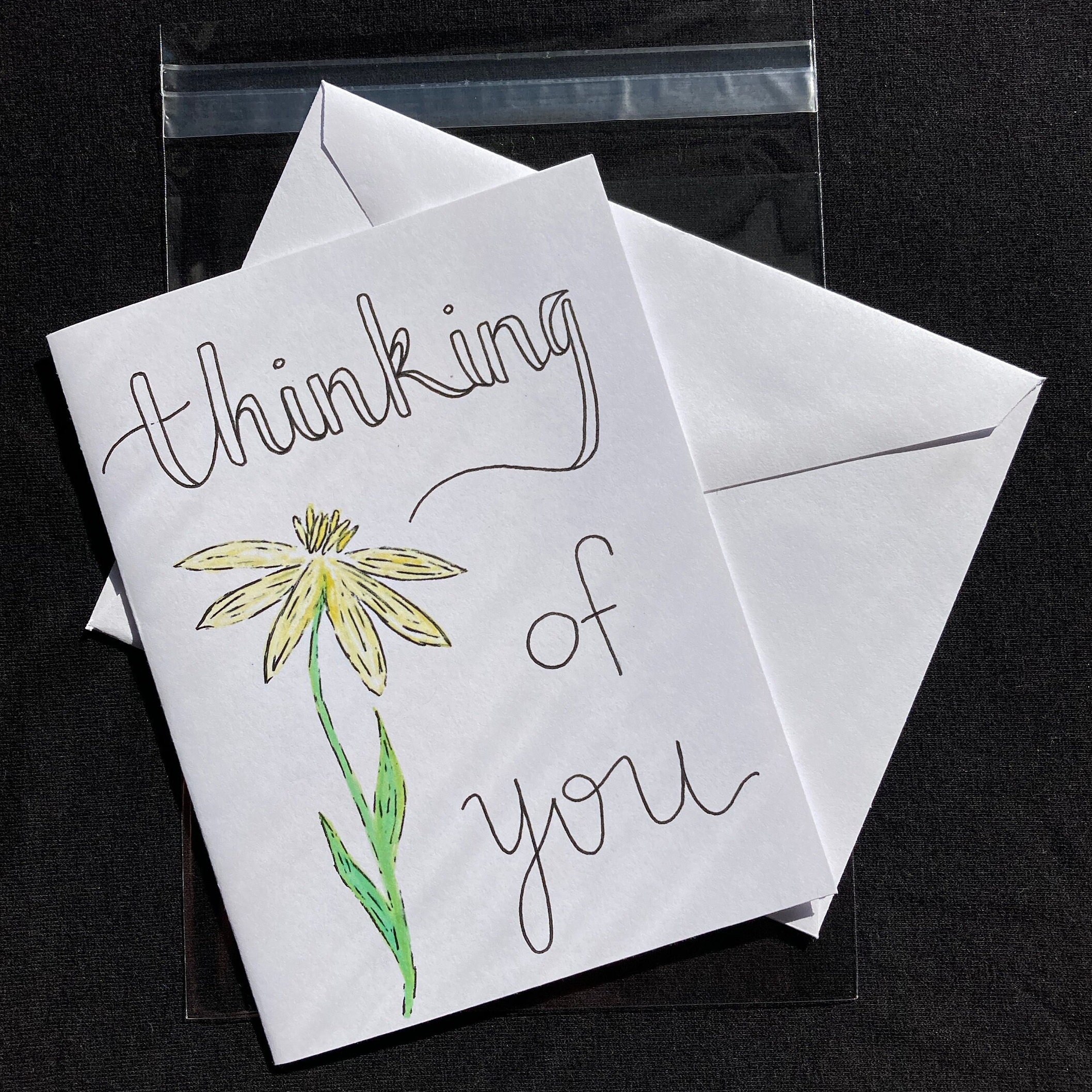 Thinking of You - Sympathy Card - Etsy