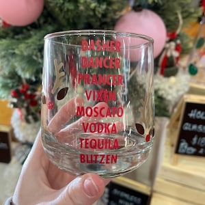 Santa&#39;s Special Reindeer Glassware