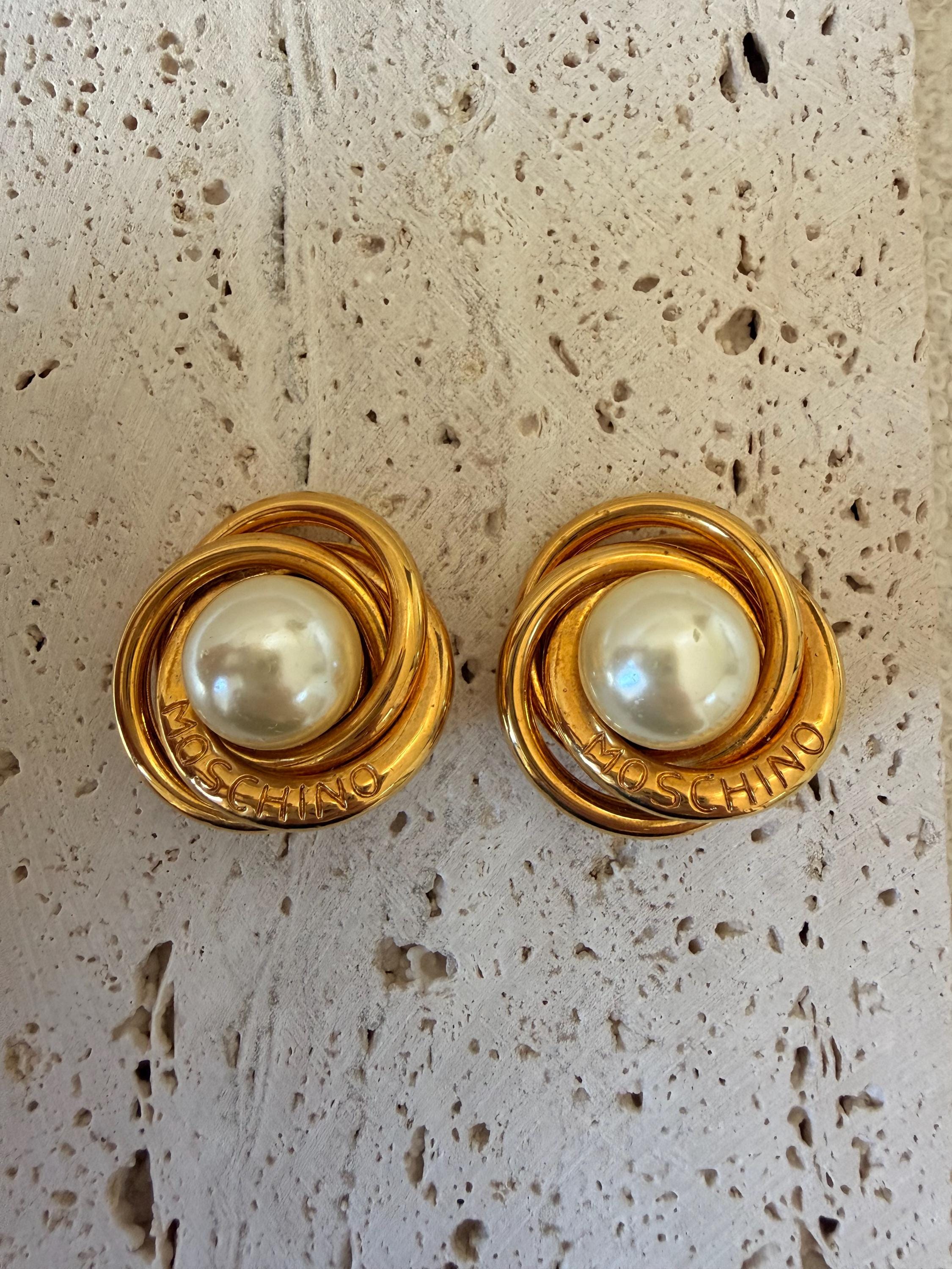 Moschino earrings - Etsy 日本