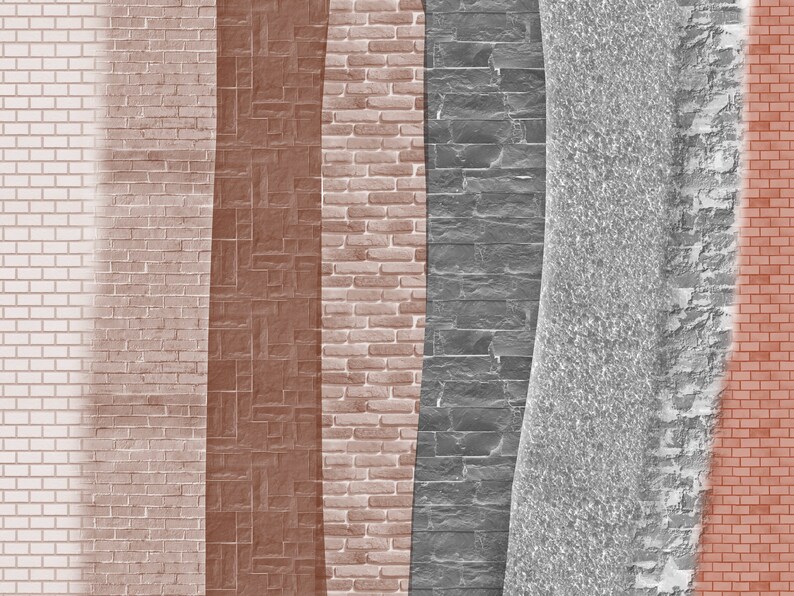 Brick Procreate Pattern Brick Wall Procreate Brush brick Etsy