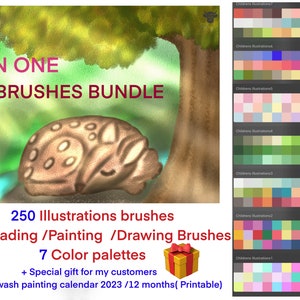 Procreate Children’s Book Illustrator,procreate Child Book ,brushes ...