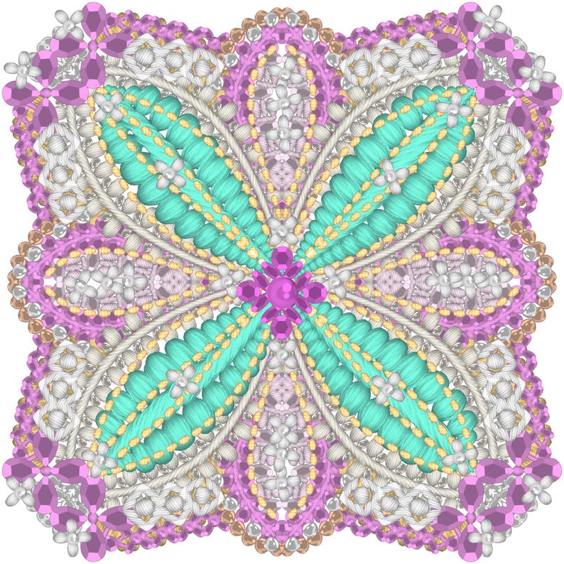Realistische Stickpinsel für Procreate, Digitales Kunstset für Procreate, iPad-Pinselset, Stickpinsel für Procreate, Stickpinsel für Procreate Bild 13