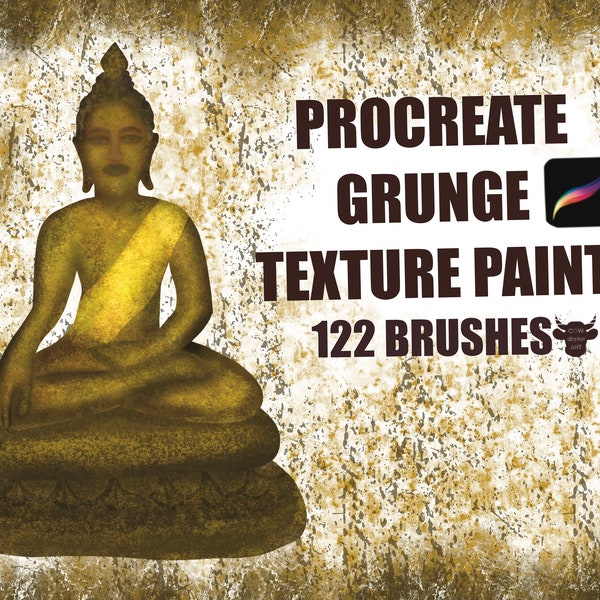 Grunge Procreate Set Procreate Brush, Procreate brushes distress ,Speckle procreate texture ,Grunge Painting,Marker brush,Canyon brush