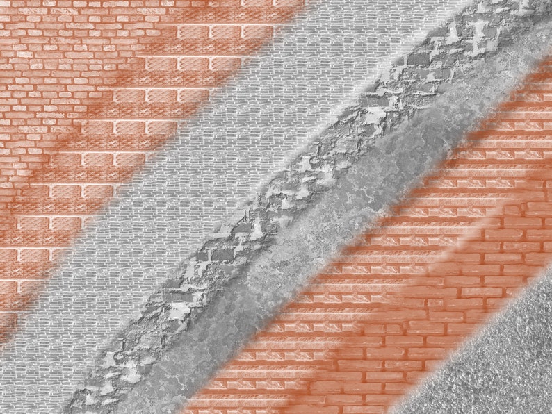 Brick Procreate Pattern Brick Wall Procreate Brush brick Etsy