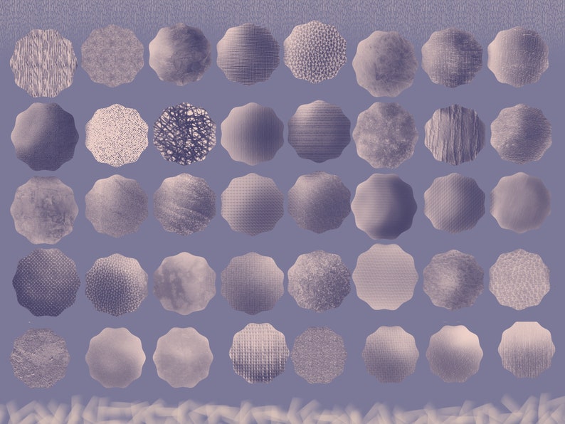 Procreate Shading Brushestextures Brushes procreate Stipple Etsy