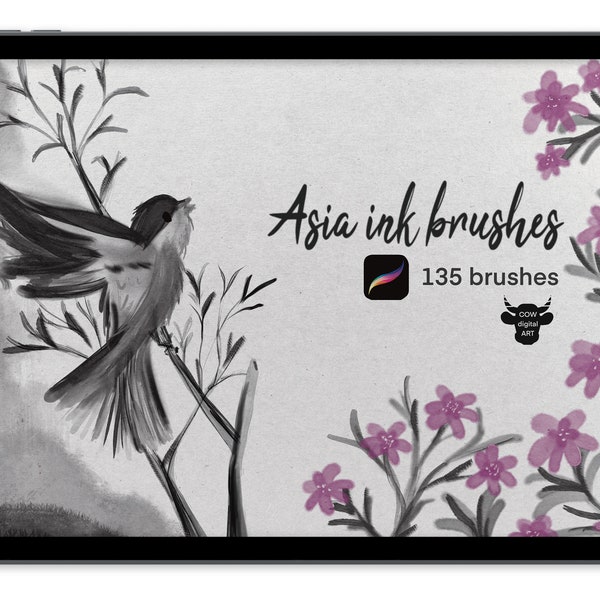 Sumi E Brush Etsy