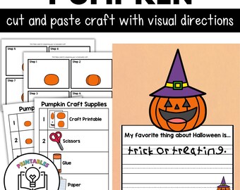 Halloween Cut and Craft - Etsy