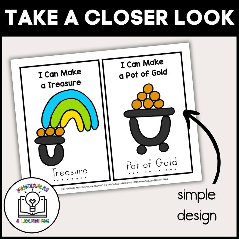 St. Patrick's Day Playdough Task Cards | St. Patrick's Day Fine Motor ...