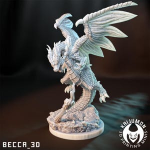 Kaijumon Mega Char Lizard X/ Tabletop Model / Miniature Figurine | Kaijumon (Charizard X)