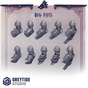 Primal Hounds Big Fists, Claws, and Chainfistby Greytide Studio