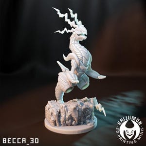 Kaijumon Future Lizard/ Tabletop Model / Miniature Figurine | Kaijumon