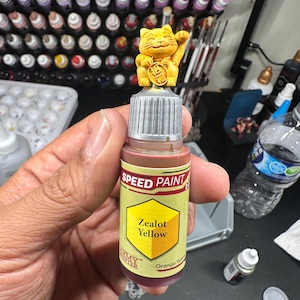 Lucky cat Swatch Caps paint bottle toppers 17ml or 18ml | Army Painter SpeedPaint Vallejo