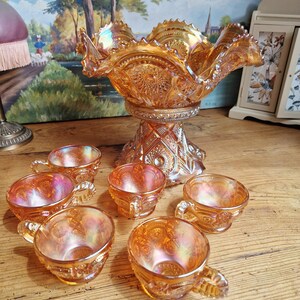 Saladier pour punch en verre - France