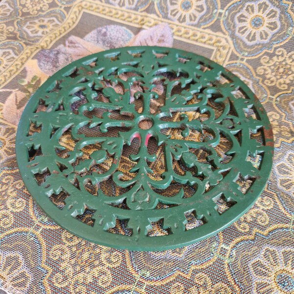 Cast Iron Trivet Etsy