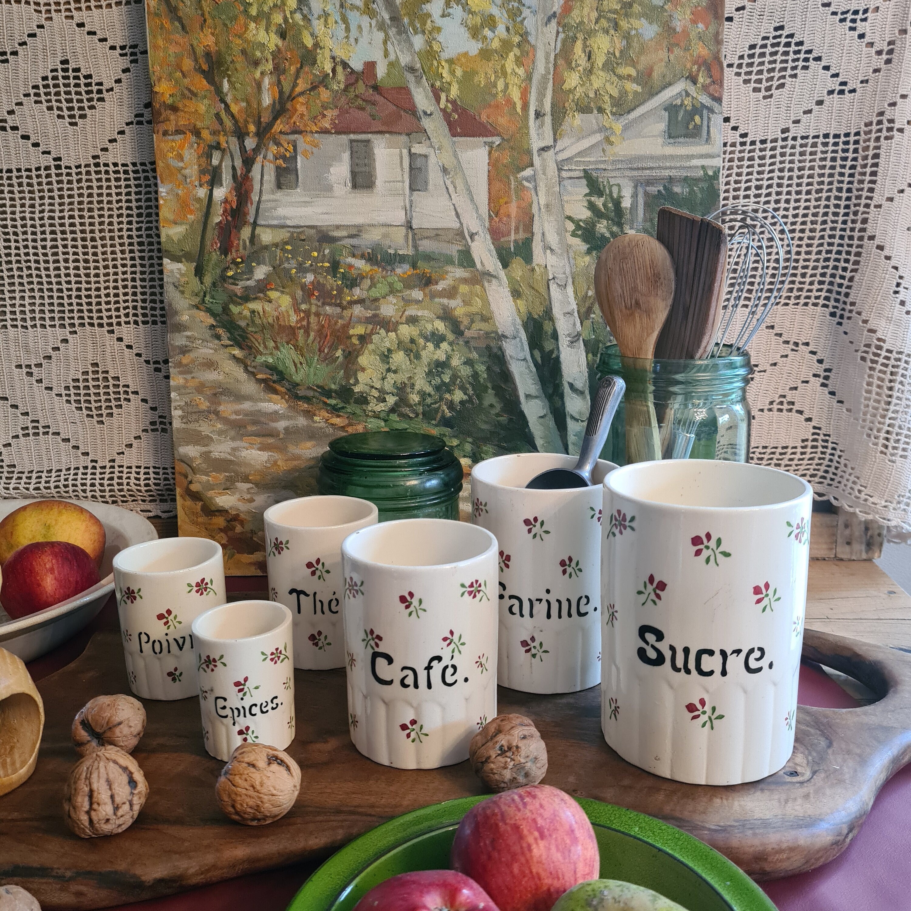 Lot de Pots à Épices Niderviller Modèle Madrid