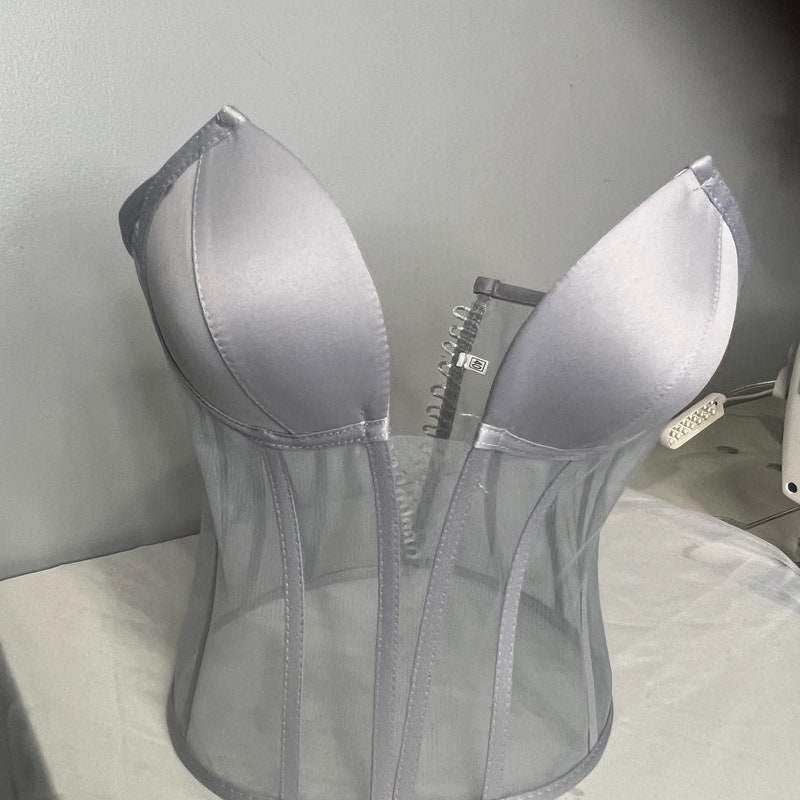 The Crest corset Silver