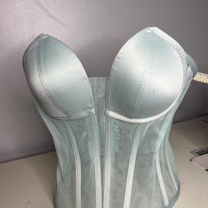 Mint Sleeveless Corset