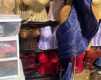 Navy blue SPIRAL FABRIC