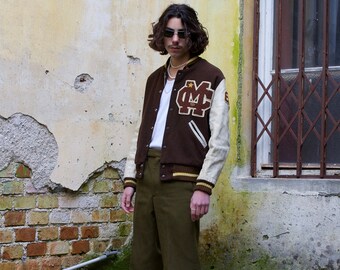 Varsity Jacket 1950s - Etsy