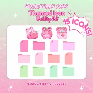 Strawberry Frog Computer Icons Desktop Theme