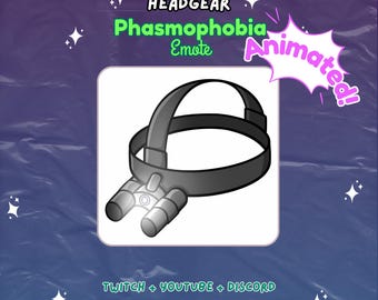 Animated Phasmophobia Headgear Twitch Youtube Emote