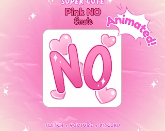 Animated Pink NO Text Twitch Youtube Emote