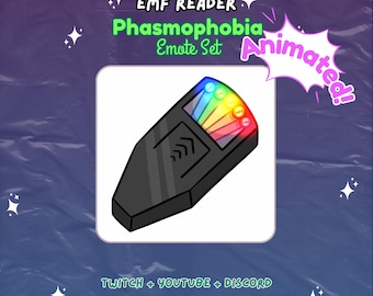 Animated Phasmophobia EMF Twitch Youtube Emote