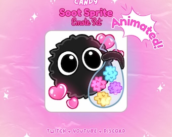 Soot Animated Candy Sprite Twitch Youtube Emote