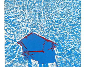 アラン・ダルカンジェロ『共鳴』、サイン入り、限定版シルクスクリーン