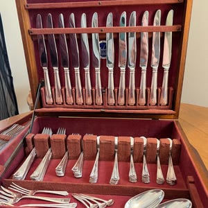 Gorham Fairfax Sterling Silver 94 piece set Service for 12