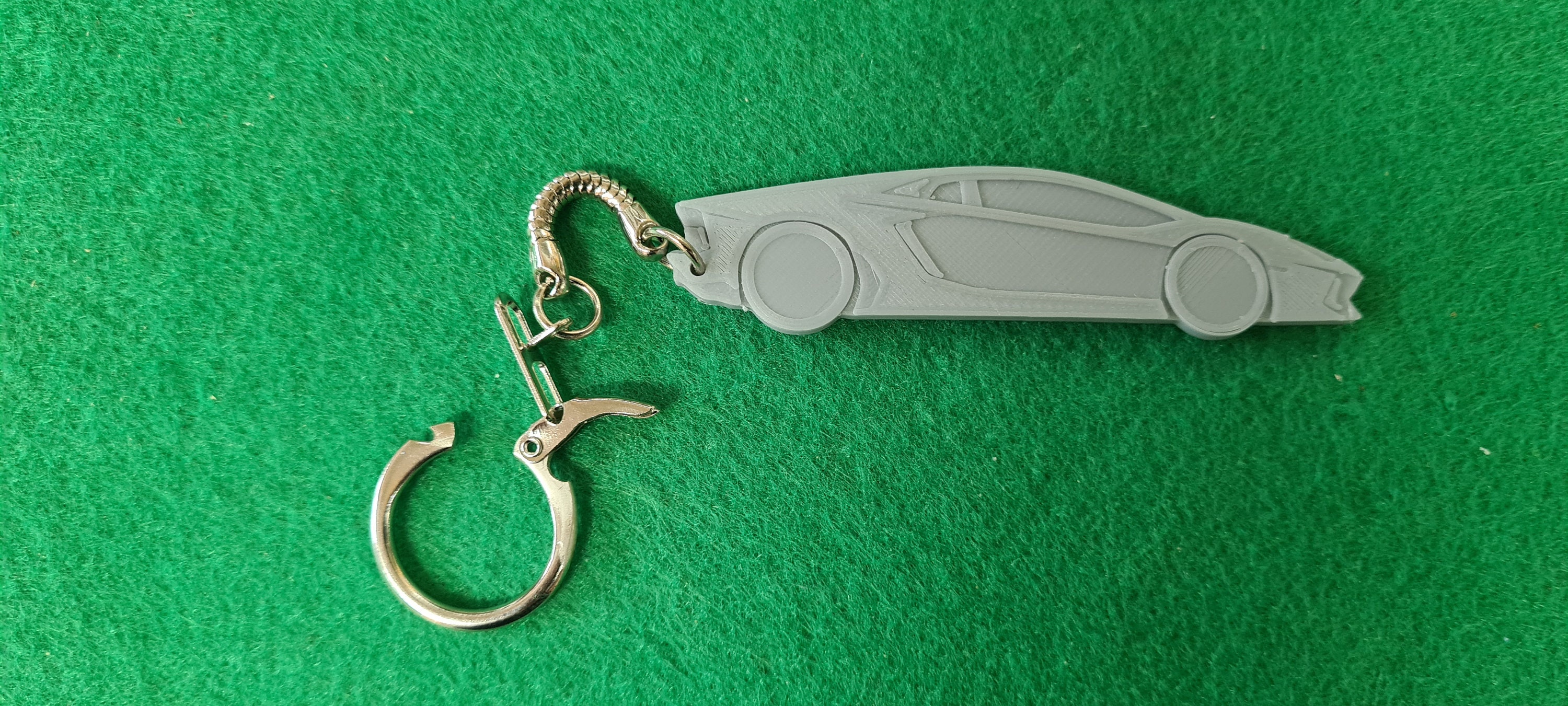 Aventador Keychain Etsy UK