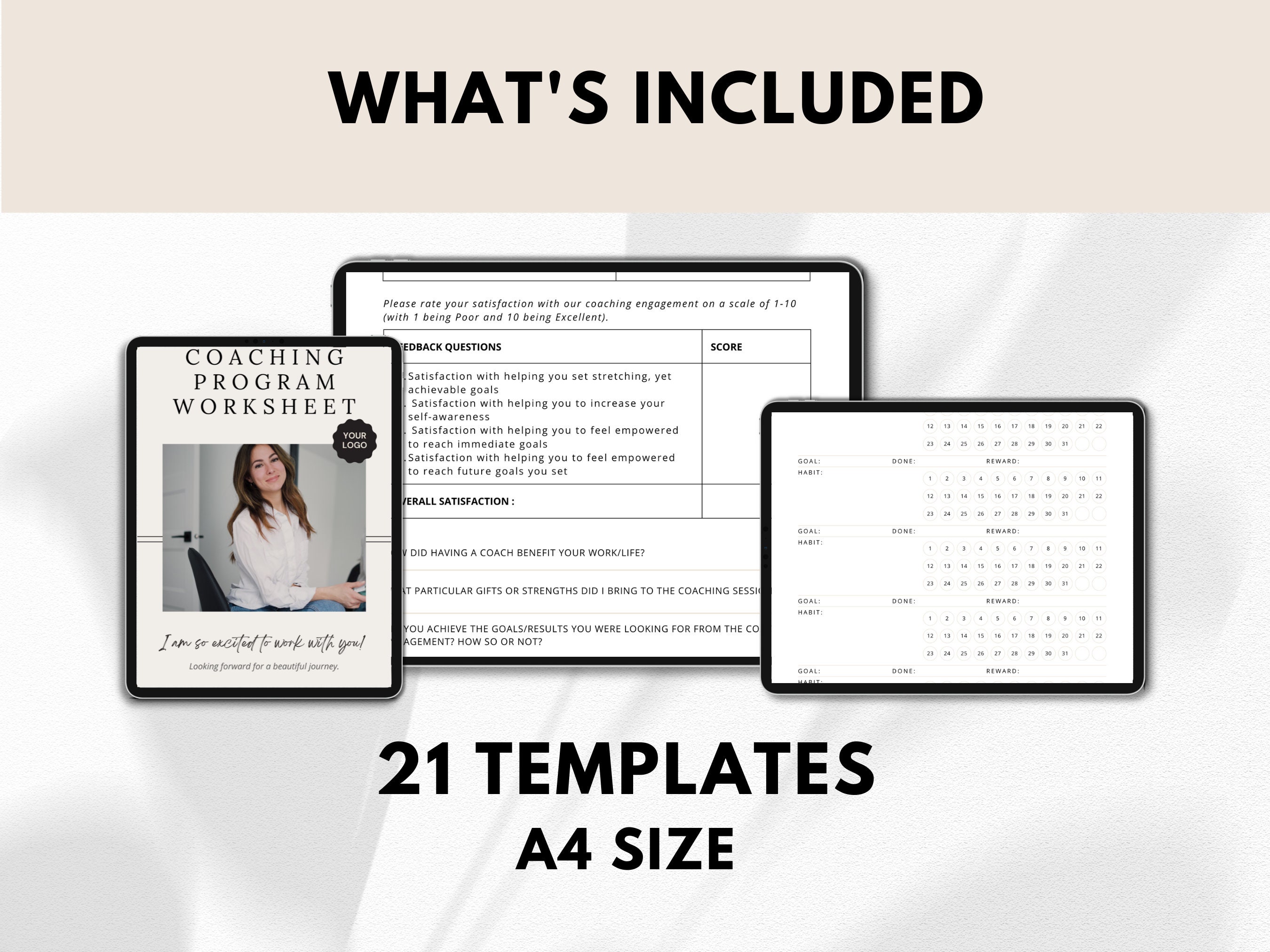 Coaching Worksheets Life Coach Templates Coaching Lead Magnet Coaching ...