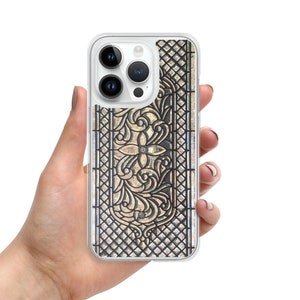 Beveled Glass Stained Glass Window iPhone Case