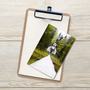 Baileys Harbor Range Light Carte postale 4x6