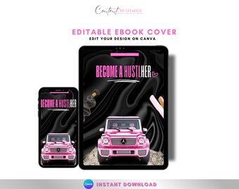 Editable Ebook Cover Template: DIY Canva Design (Digital Download)