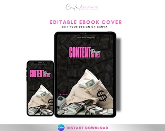 Profitable Ebook Cover Template: DIY Canva Design (Digital Download)