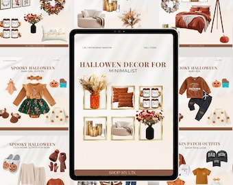 Halloween LTK Canva Templates: Fall Instagram Posts for Influencers
