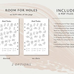 2026 Journal Printable Pages, A5 & A4 Size, Digital Planner, Inserts (Instant Download)