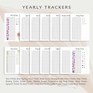 2026 Journal Printable Pages, A5 & A4 Size, Digital Planner, Inserts (Instant Download)