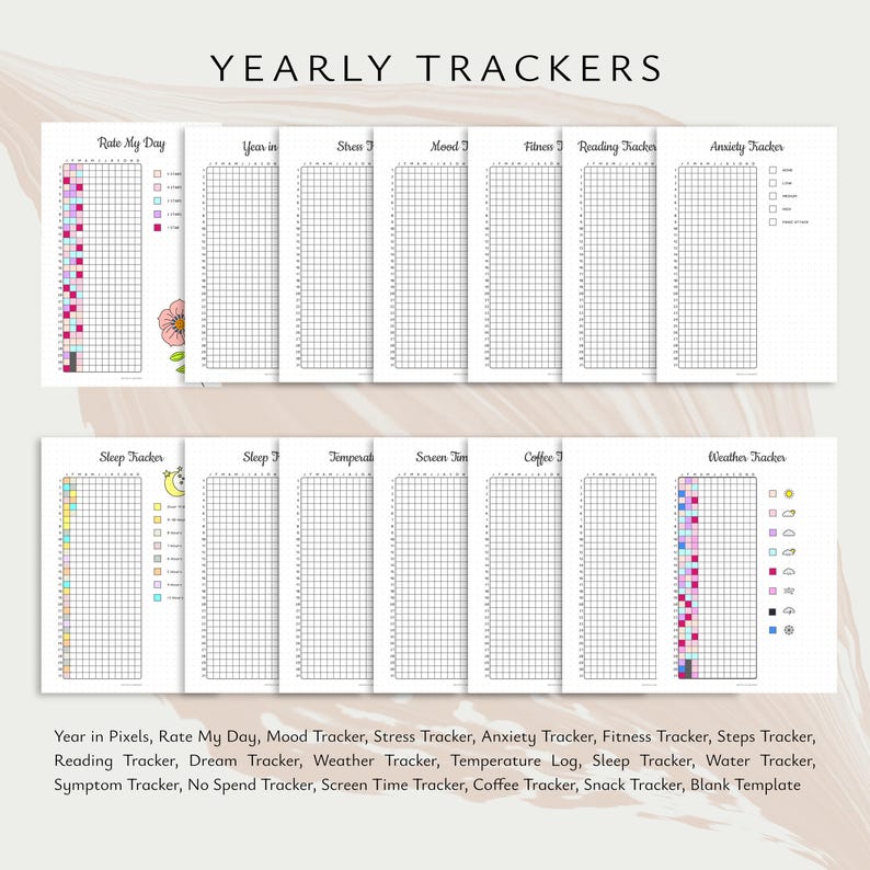 2026 Journal Printable Pages, A5 & A4 Size, Digital Planner, Inserts (Instant Download)