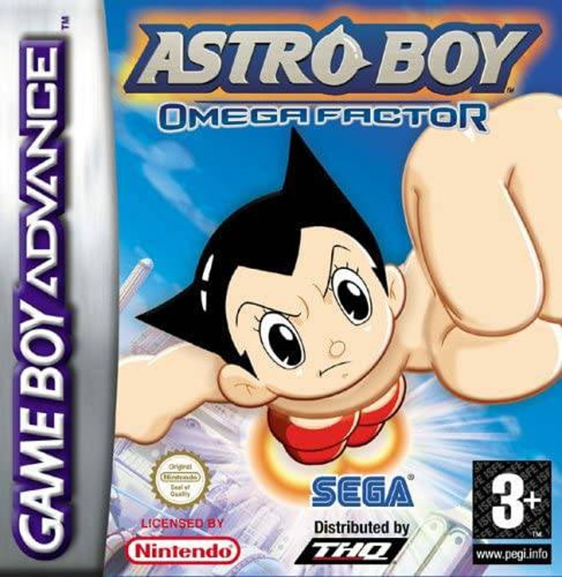 Astro Boy: Omega Factor Nintendo Game Boy Advance. GBA Cart With Case. image 3