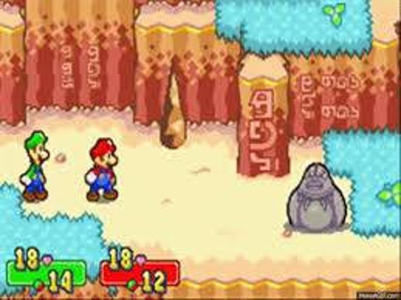 Mario & Luigi game at