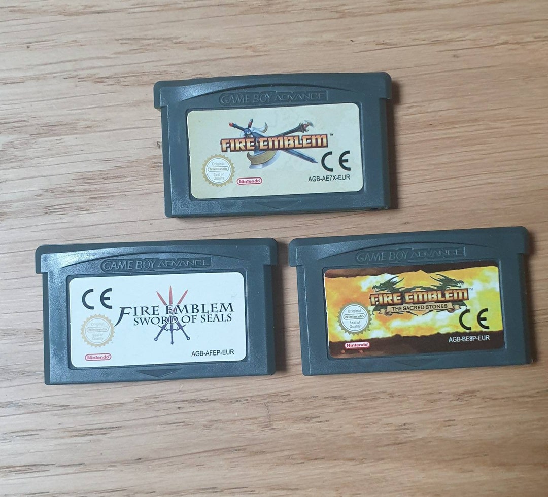 GBA版ファイアーエムブレム3本セット【中古・通常版・日本版