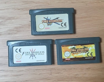 GBA版ファイアーエムブレム3本セット【中古・GBA日本版