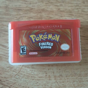 ポケモン ファイアレッド バージョン - 任天堂 ゲームボーイアドバンス。ケース付き GBA カート
