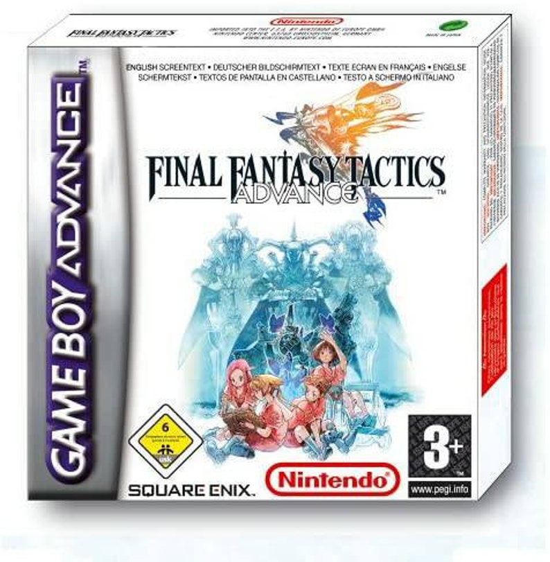 Final Fantasy Tactics Advance Nintendo Game Boy Advance. GBA Cart With Case image 4