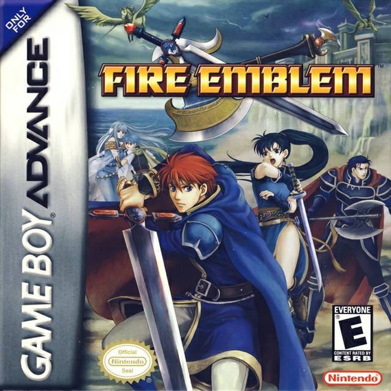 GBA ゲームボーイアドバンス　ファイアーエムブレムセット GBA ファイアーエムブレム 烈火の剣・封印の剣・聖魔の光石 電池