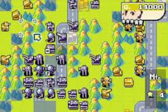 Advance Wars 2: Black Hole Rising Nintendo Game Boy Advance. 