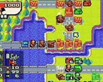 Advance Wars 2: Black Hole Rising Nintendo Game Boy Blümchen. GBA 